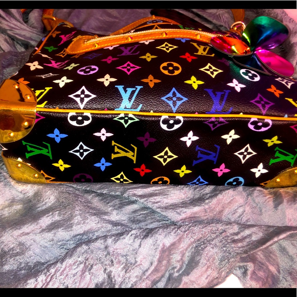 Louis Vuitton boulonge black multicolor